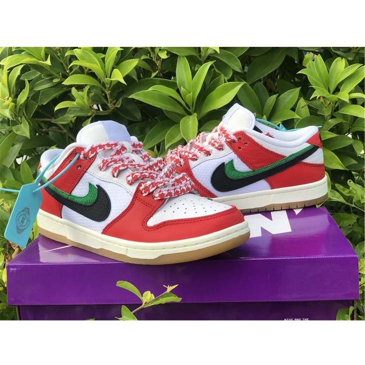 Nike SB Dunk Low „Habibi“ Chile Rot/Weiß-Lucky Green-Schwarz - EUR FASHION