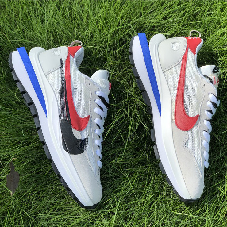 Nike Blazer Mid X Sacai Pioneer Low-Top-Sneaker mit Doppelhakenverbindung und Dekonstruktion - EUR FASHION