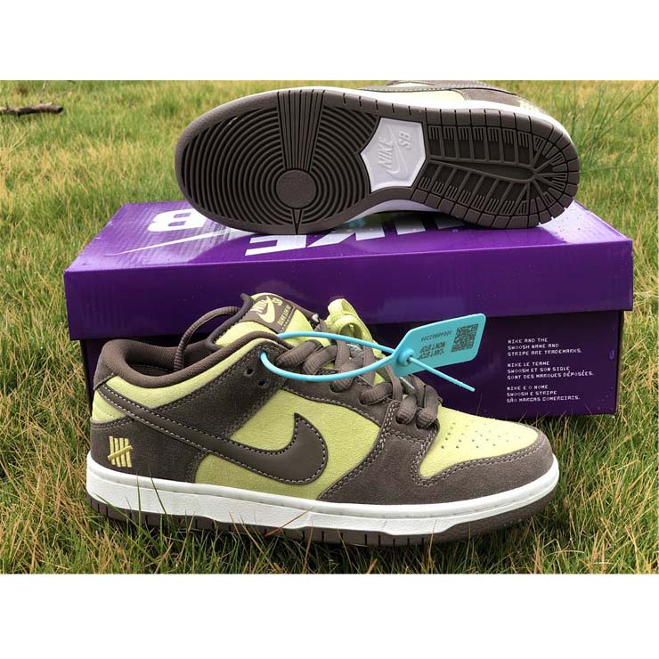 Nike SB Dunk Low Pro Dunkelbraun Hellgelb Schuhe - EUR FASHION