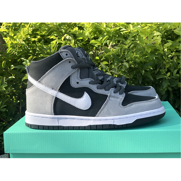 Nike SB Dunk High Pro Dunkelgrau Schwarz Weiß 854851-010 - EUR FASHION