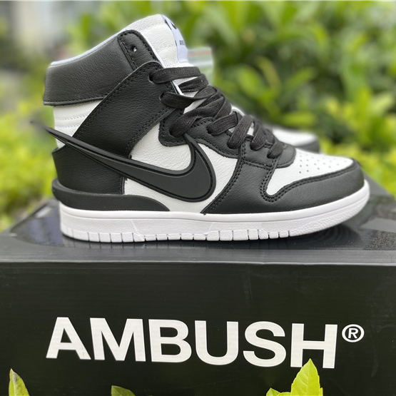 Nike Dunk High Ambush Schwarz Weiß CU7544-001 - EUR FASHION