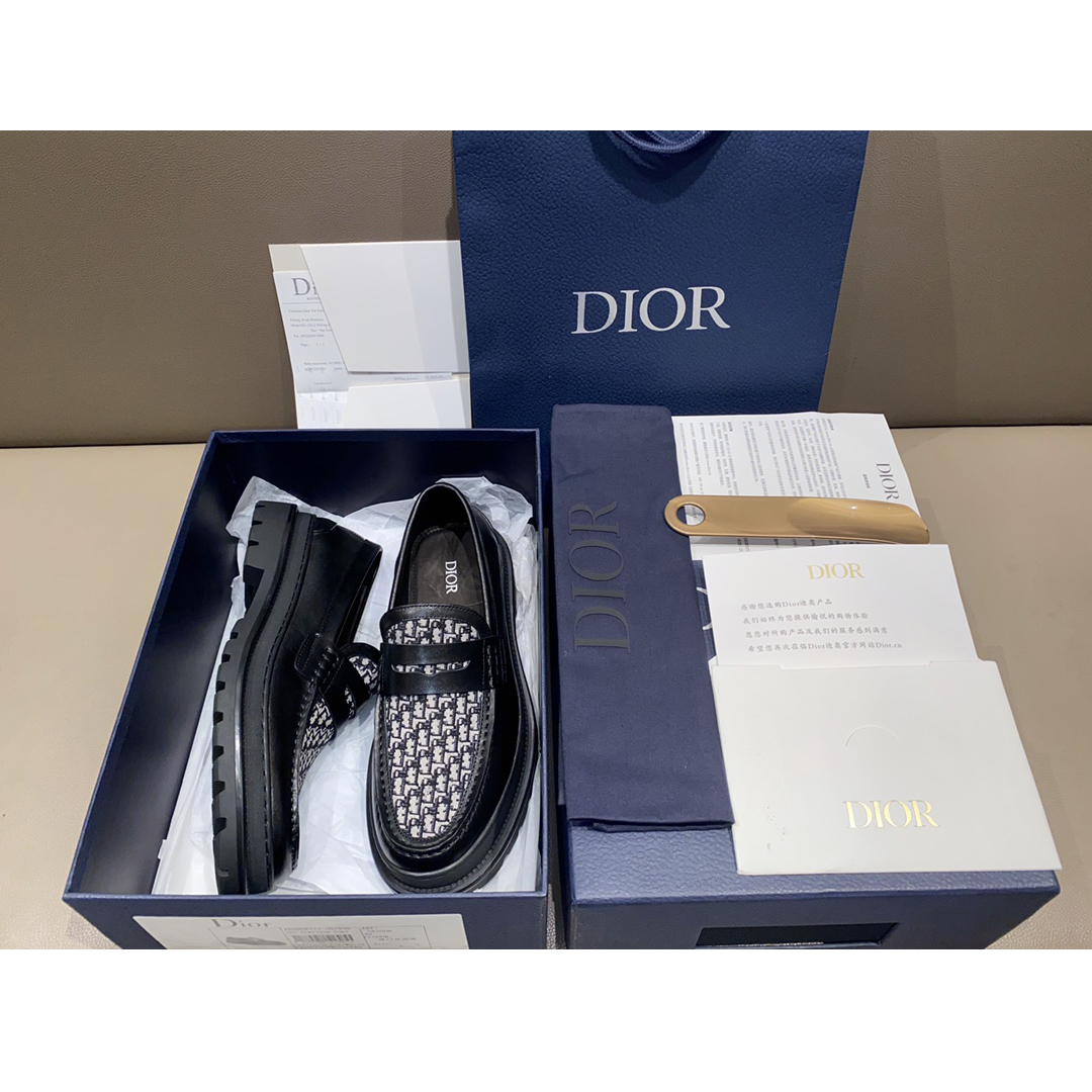 Dior Oblique Explorer Loafer - EUR FASHION