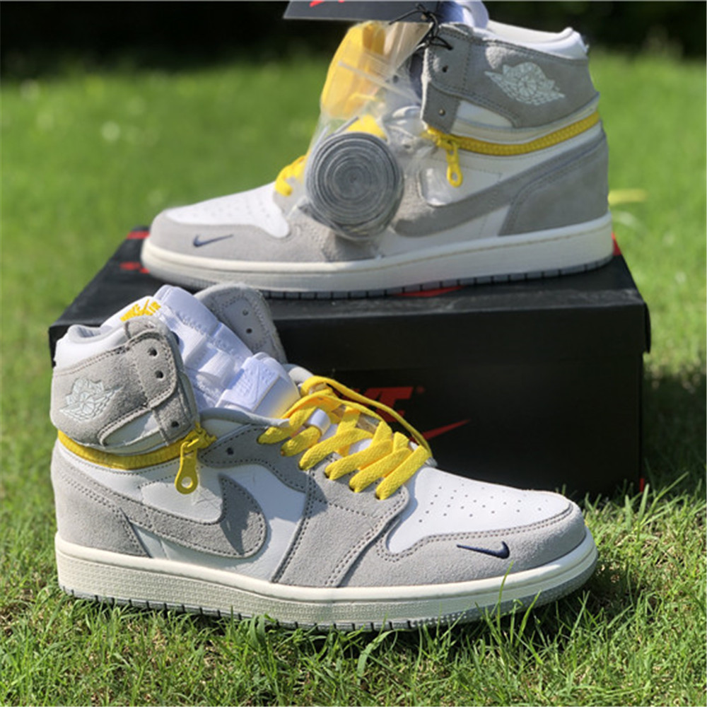 „Jordan AJ 1 Switch Light Smoke Grey“ CW6576-100 - EUR FASHION