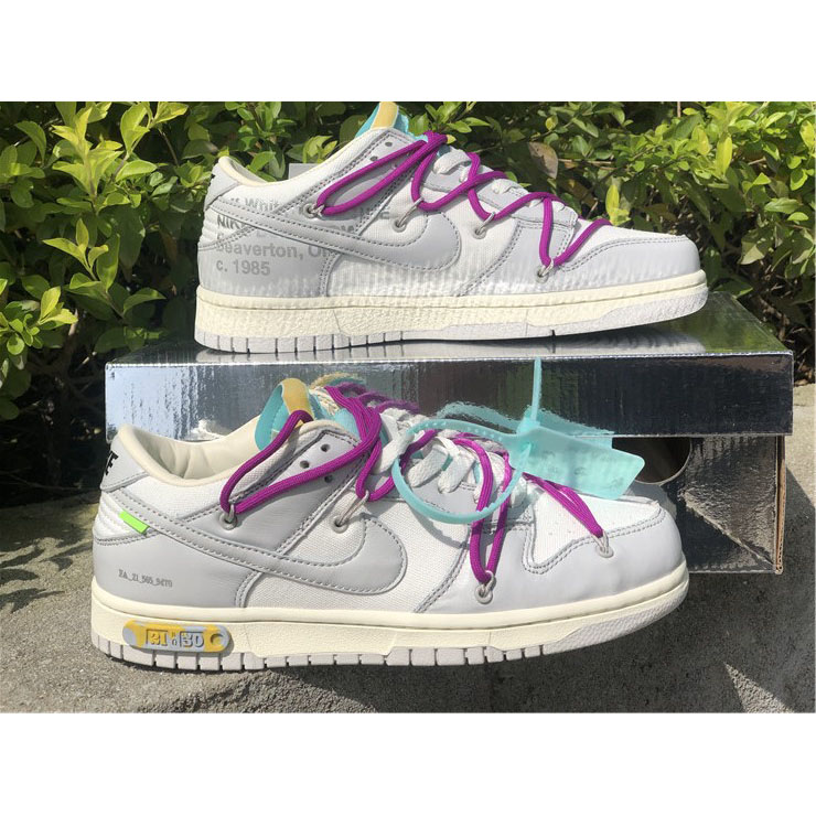 Nike Dunk Low Off-White Lot 21 Sneaker DM1602-100 - EUR FASHION