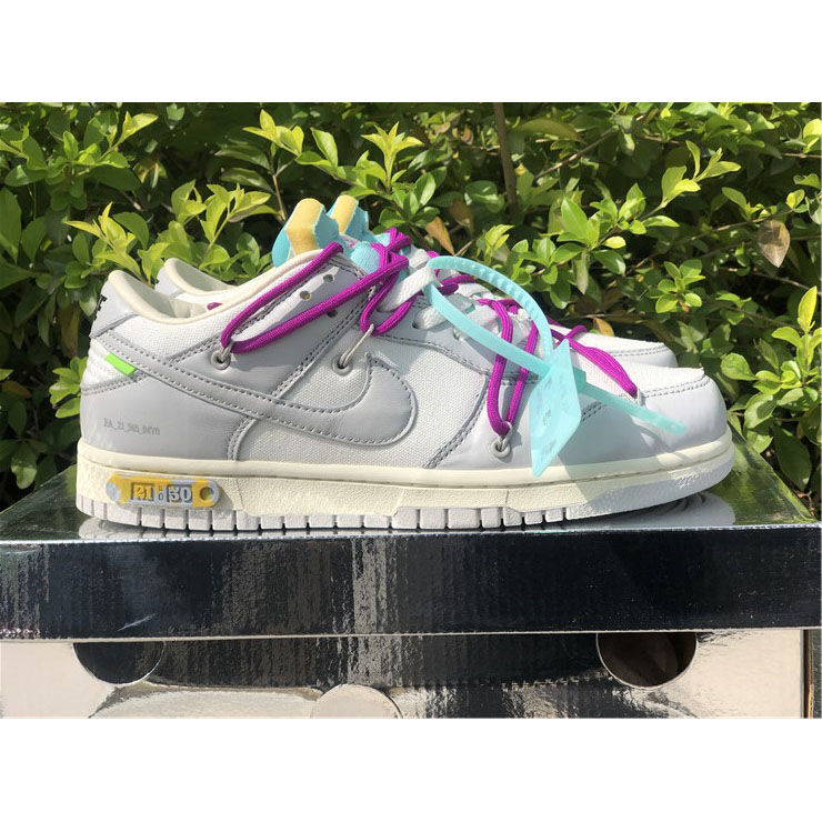 Nike Dunk Low Off-White Lot 21 Sneaker DM1602-100 - EUR FASHION