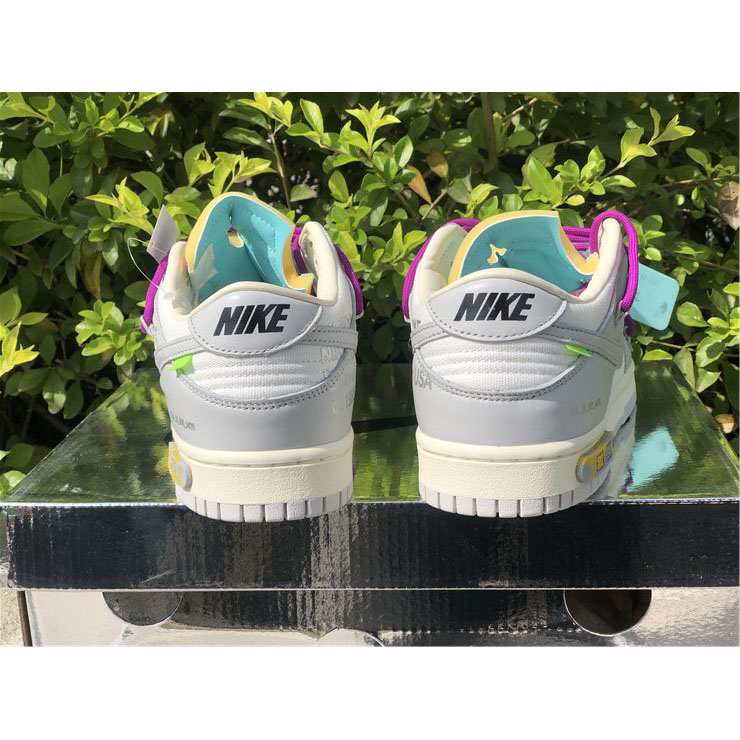 Nike Dunk Low Off-White Lot 21 Sneaker DM1602-100 - EUR FASHION