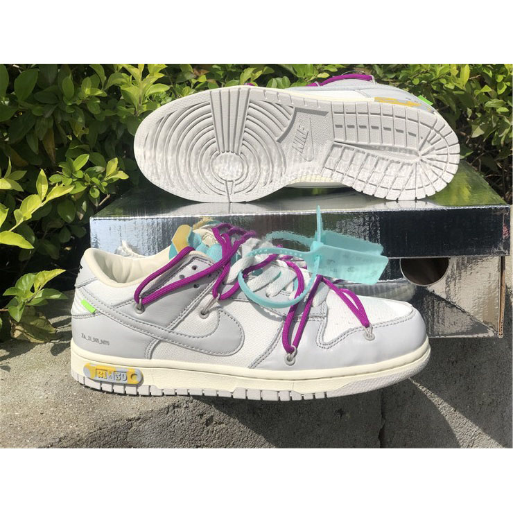 Nike Dunk Low Off-White Lot 21 Sneaker DM1602-100 - EUR FASHION