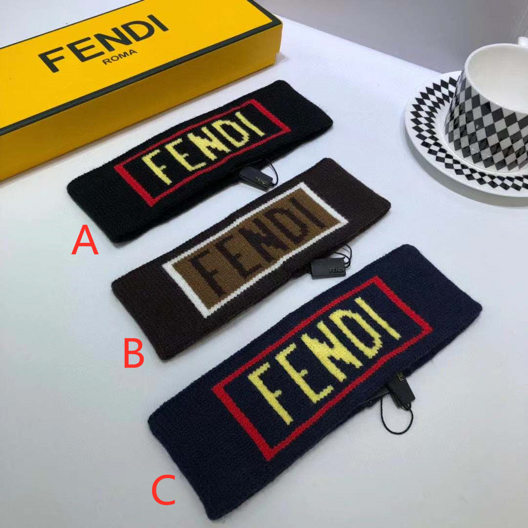 Stirnband mit Fendi-Logoprint - EUR FASHION