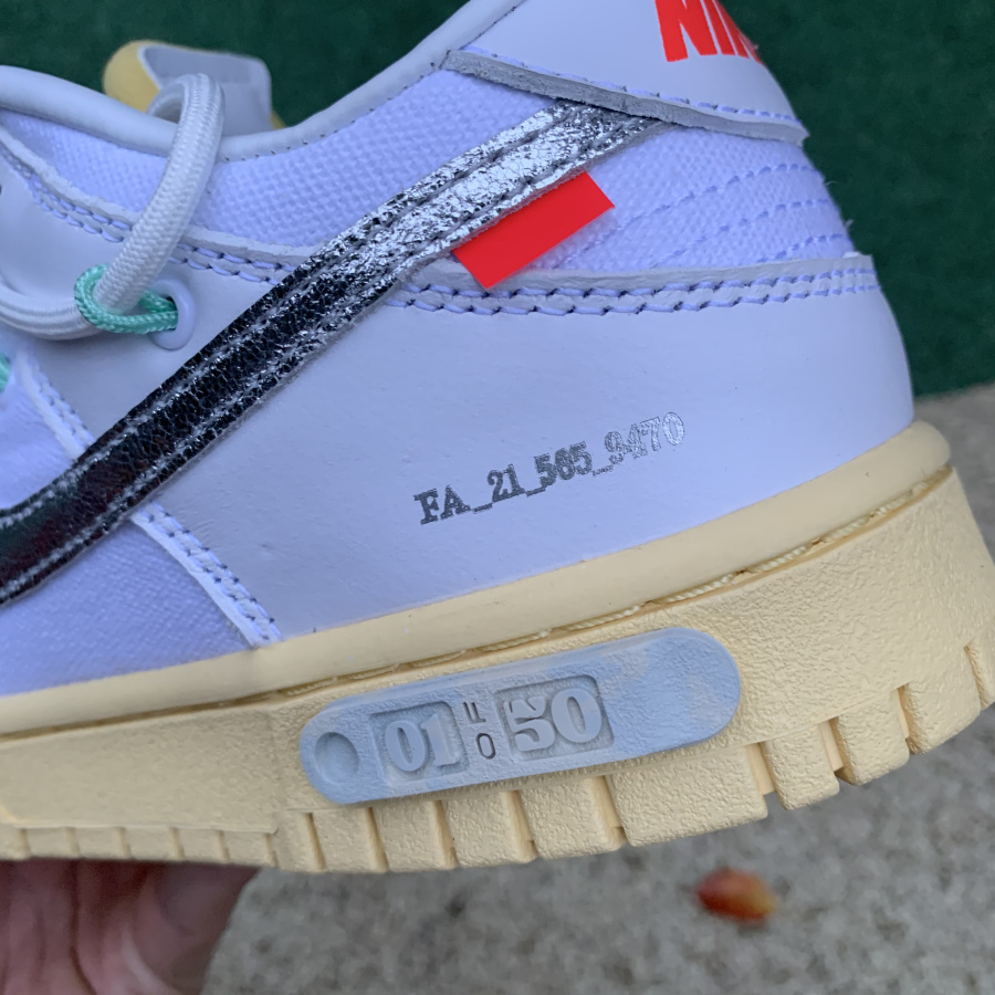 Off-White X Nike SB Dunk Low „21 Of 50“ DM1602-127 - EUR FASHION