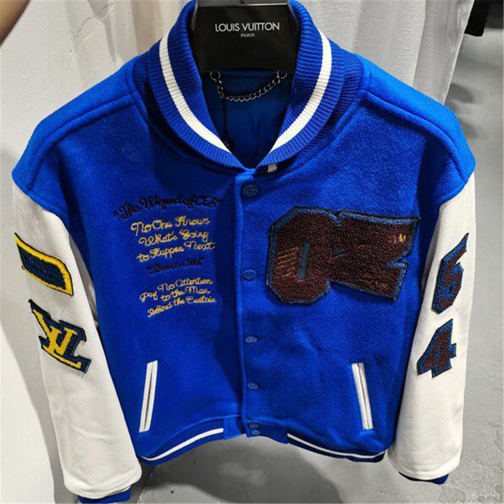 Blaue Baseballjacke von Louis Vuitton - EUR FASHION