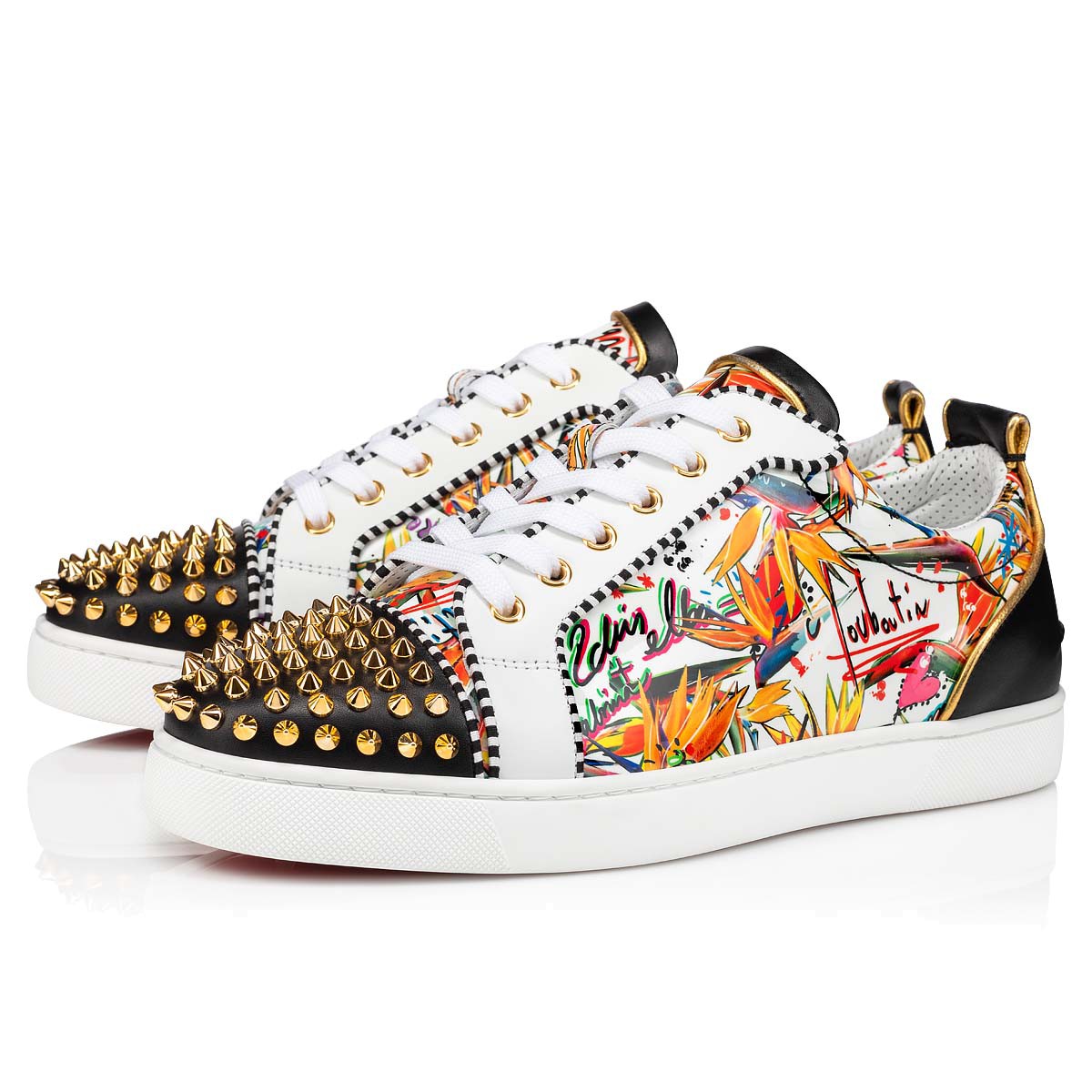 Christian Louboutin FreeLouis Junior Spikes Low Sneaker - EUR FASHION