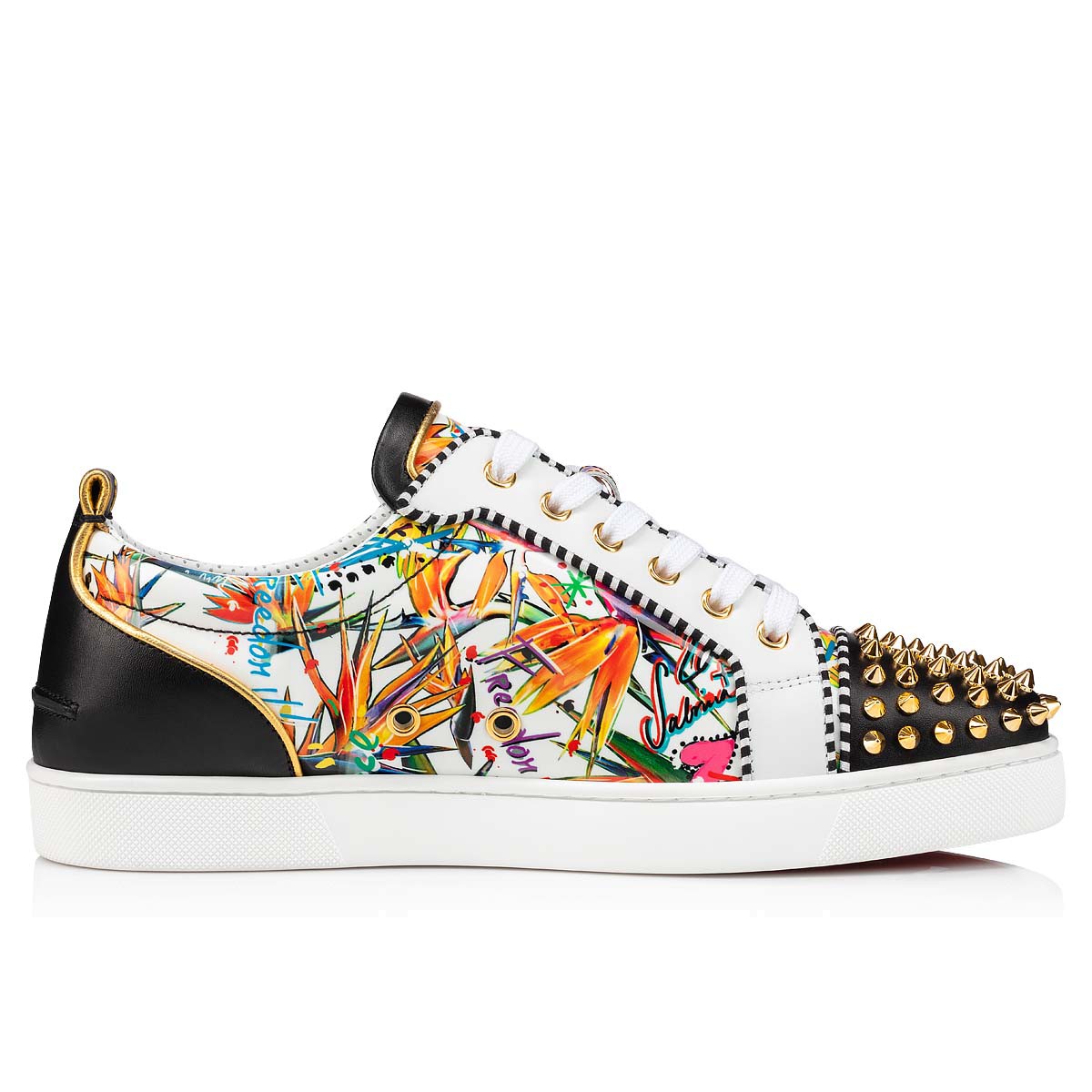 Christian Louboutin FreeLouis Junior Spikes Low Sneaker - EUR FASHION