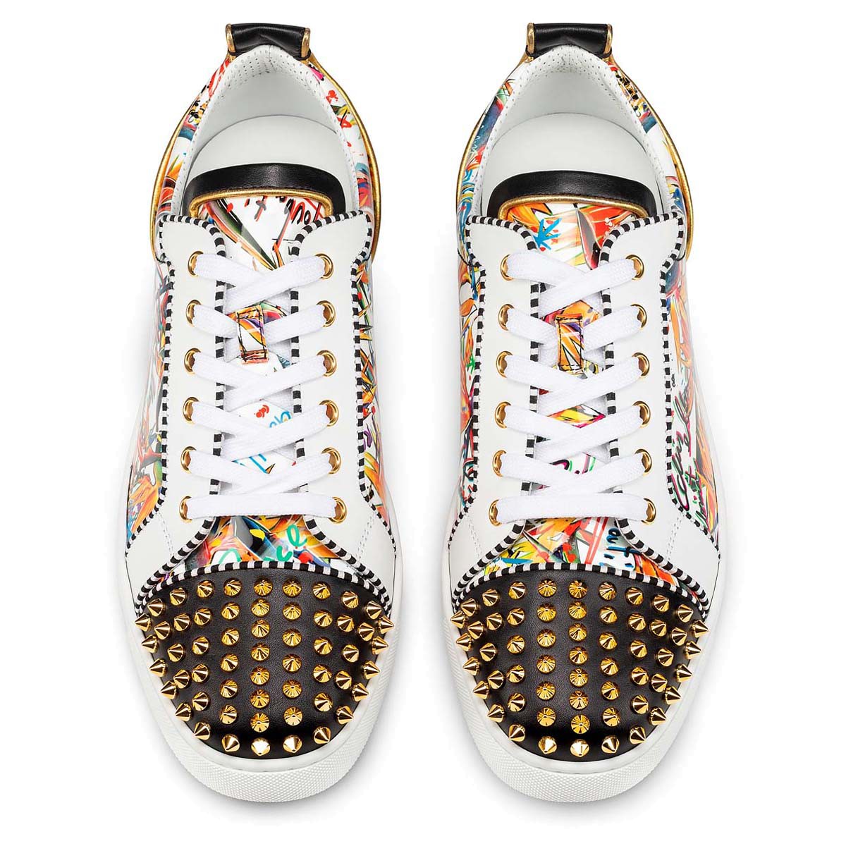 Christian Louboutin FreeLouis Junior Spikes Low Sneaker - EUR FASHION