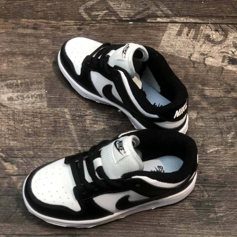 Nike Dunk Low Weiß Schwarz - EUR FASHION