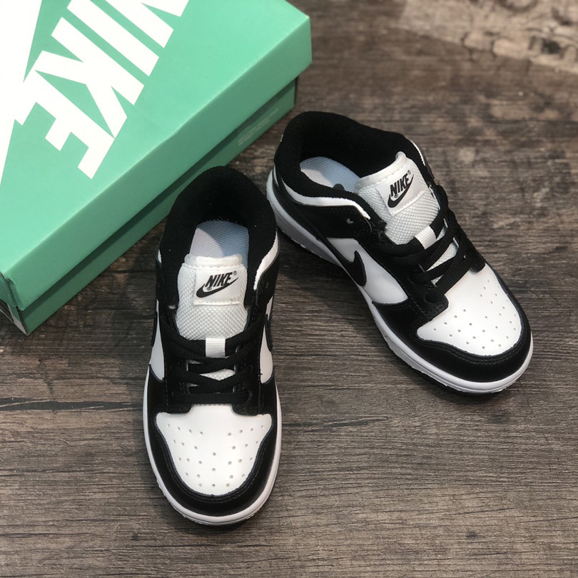 Nike Dunk Low Weiß Schwarz - EUR FASHION