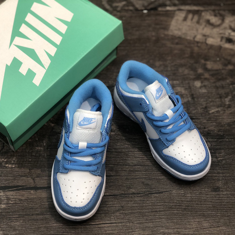 Nike Dunk Low Weiß Blau - EUR FASHION