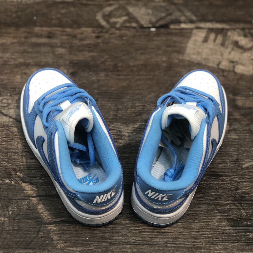 Nike Dunk Low Weiß Blau - EUR FASHION