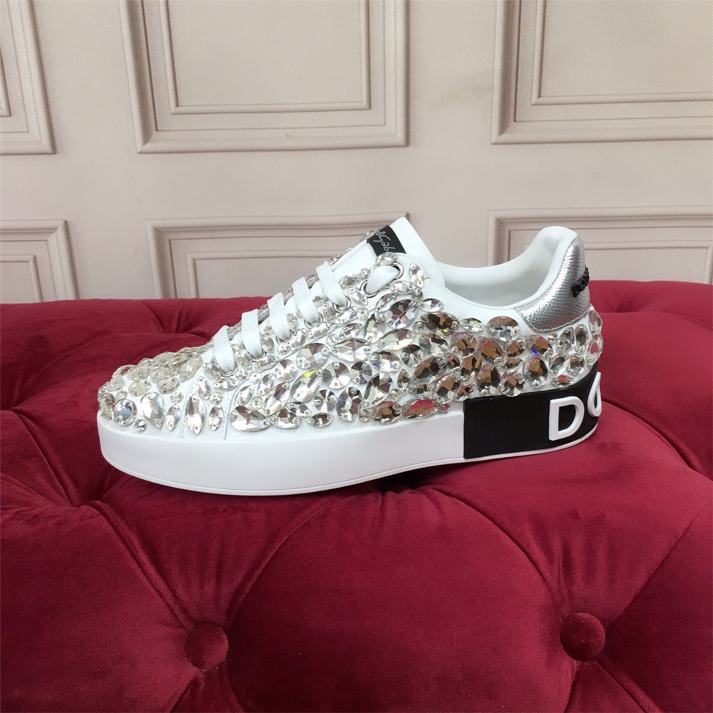 Dolce & Gabbana Nappaleder Daymaster Sneaker Schwarz - EUR FASHION