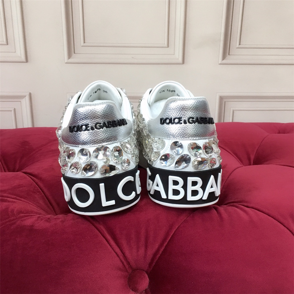 Dolce & Gabbana Nappaleder Daymaster Sneaker Schwarz - EUR FASHION