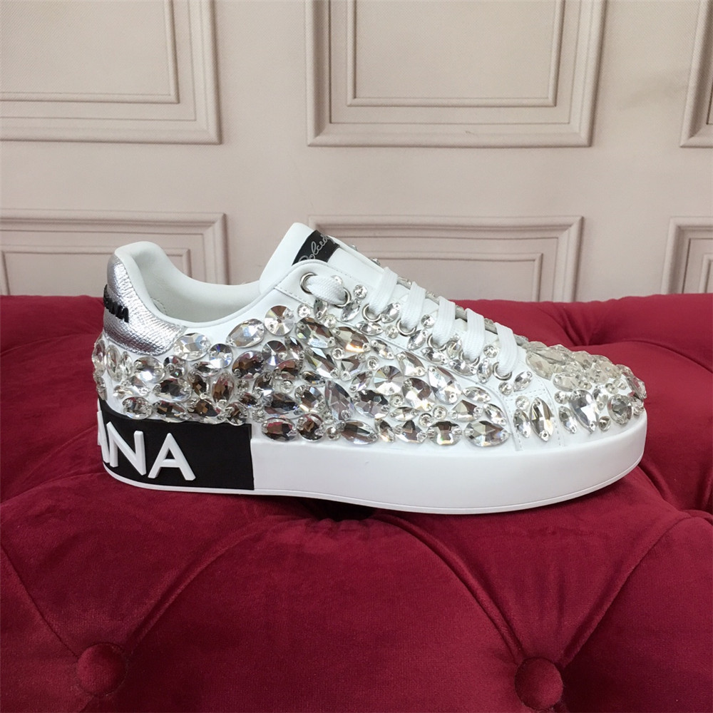 Dolce & Gabbana Nappaleder Daymaster Sneaker Schwarz - EUR FASHION