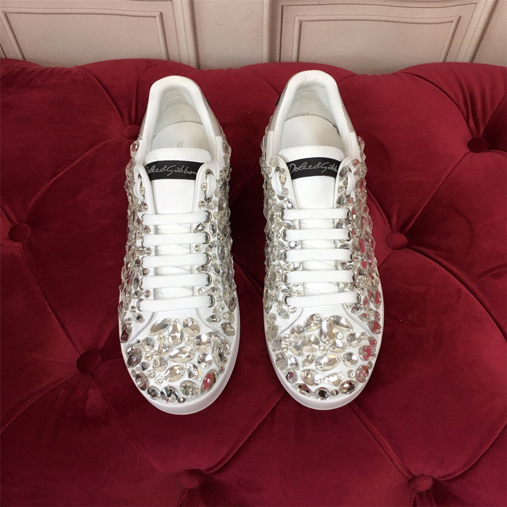 Dolce & Gabbana Nappaleder Daymaster Sneaker Schwarz - EUR FASHION