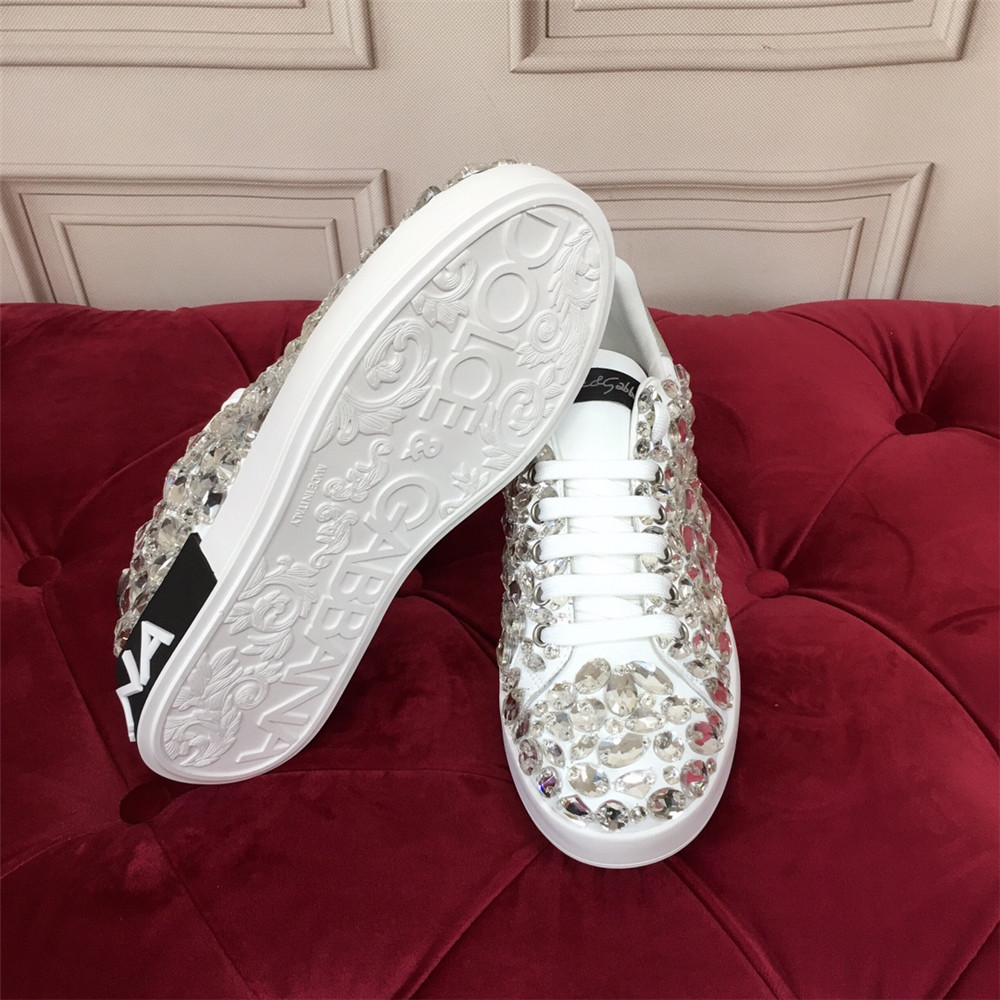 Dolce & Gabbana Nappaleder Daymaster Sneaker Schwarz - EUR FASHION