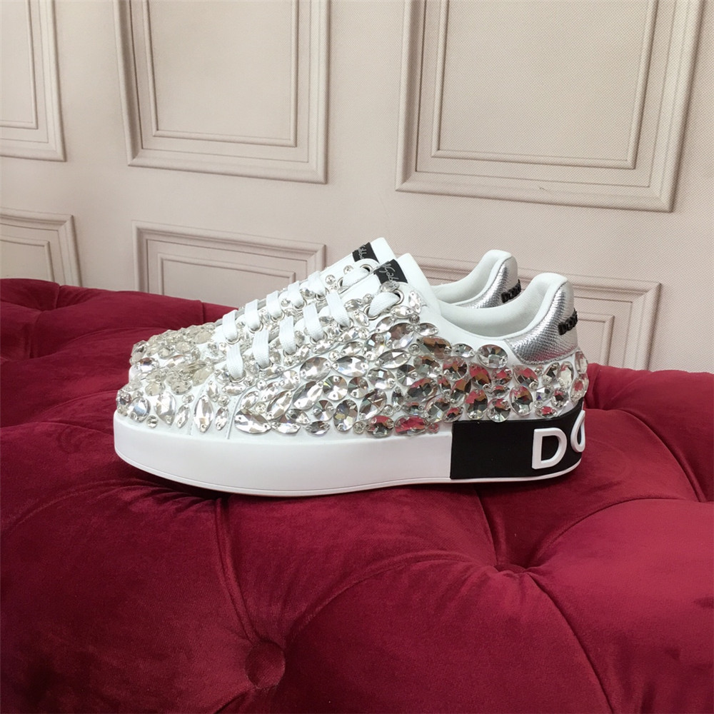 Dolce & Gabbana Nappaleder Daymaster Sneaker Schwarz - EUR FASHION