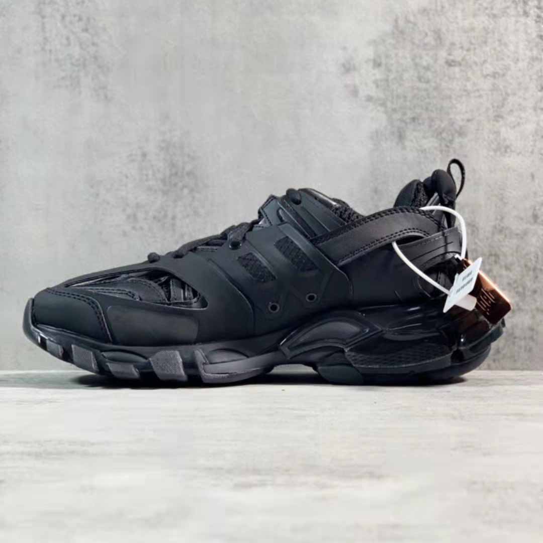 Balenciaga Herren-Track-Sneaker in Schwarz - EUR FASHION