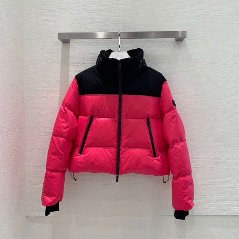 Moncler Jasione Kurze Daunenjacke in Bubblegum Pink - EUR FASHION