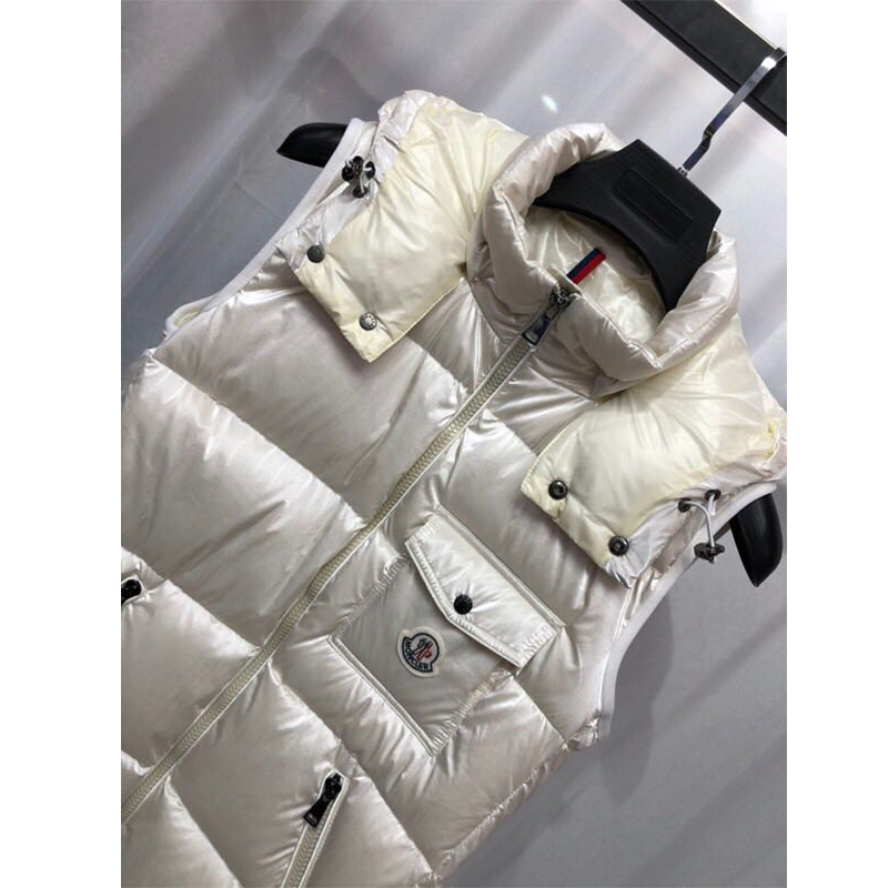 Moncler Diotis Weste in Weiß - EUR FASHION