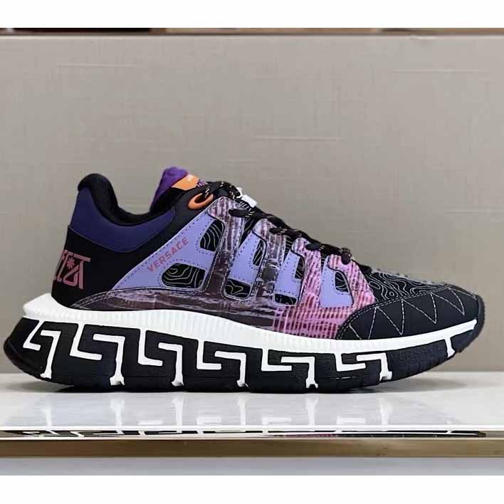 Versace Trigreca Sneakers Lila - EUR FASHION