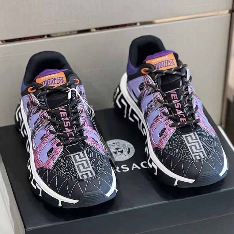 Versace Trigreca Sneakers Lila - EUR FASHION