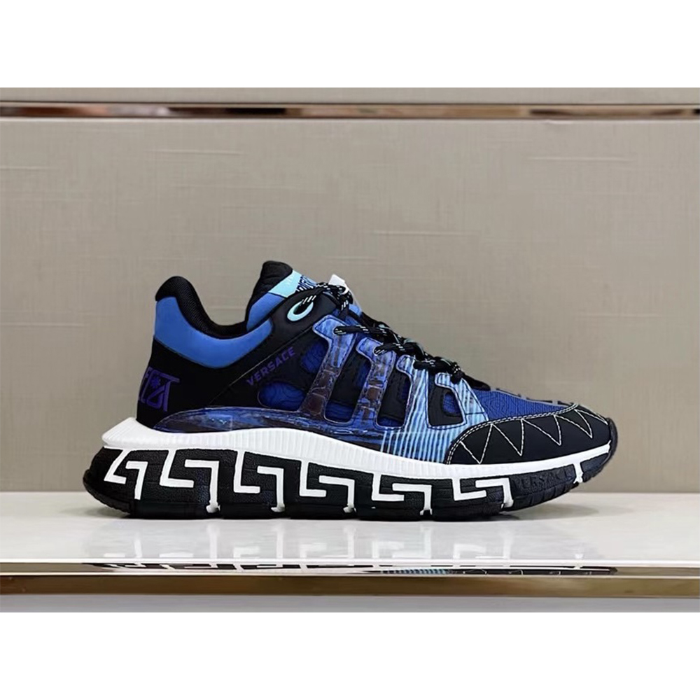 Versace Trigreca Sneakers Blau - EUR FASHION