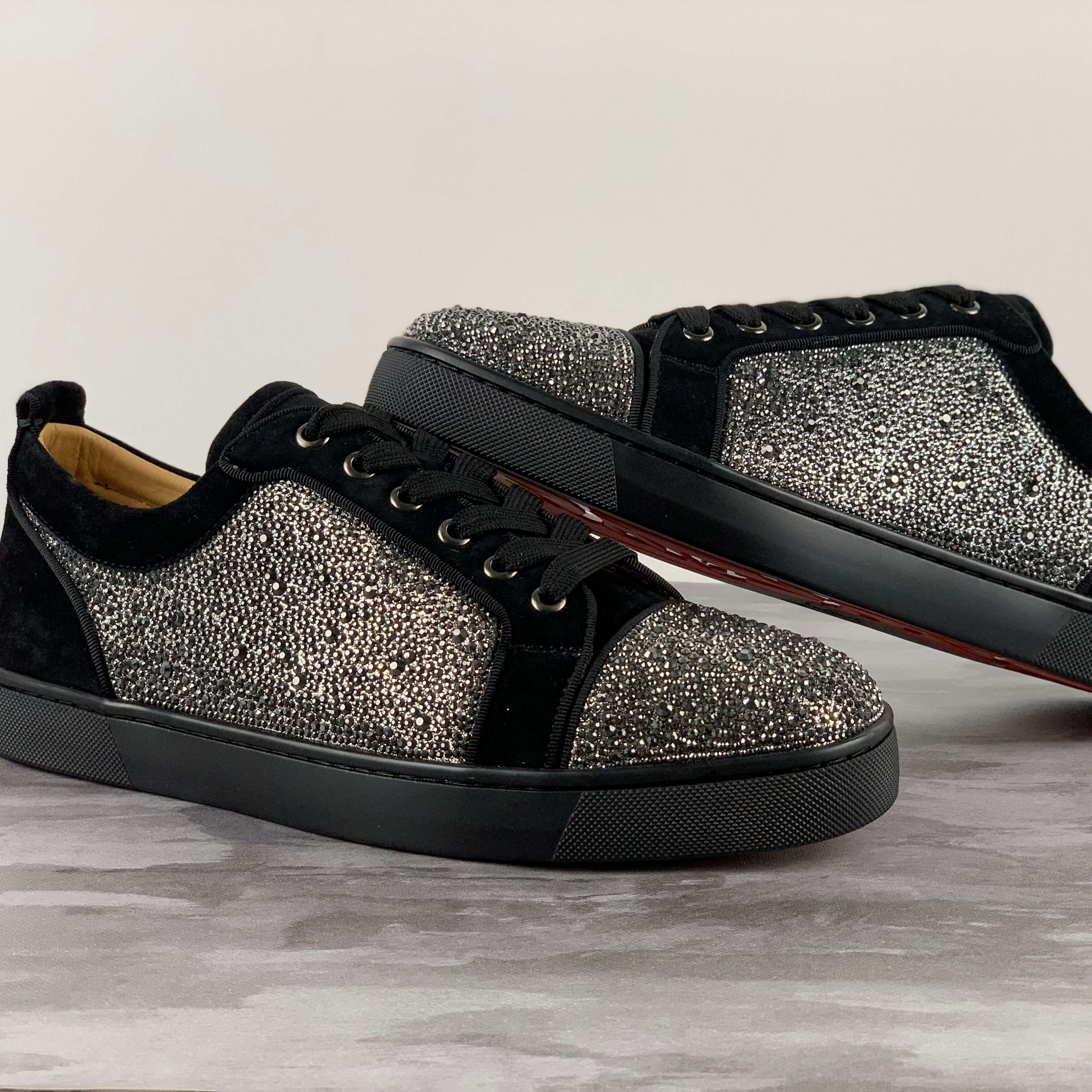 Christian Louboutin [50 % Rabatt] Louis Junior Mix Strass - EUR FASHION