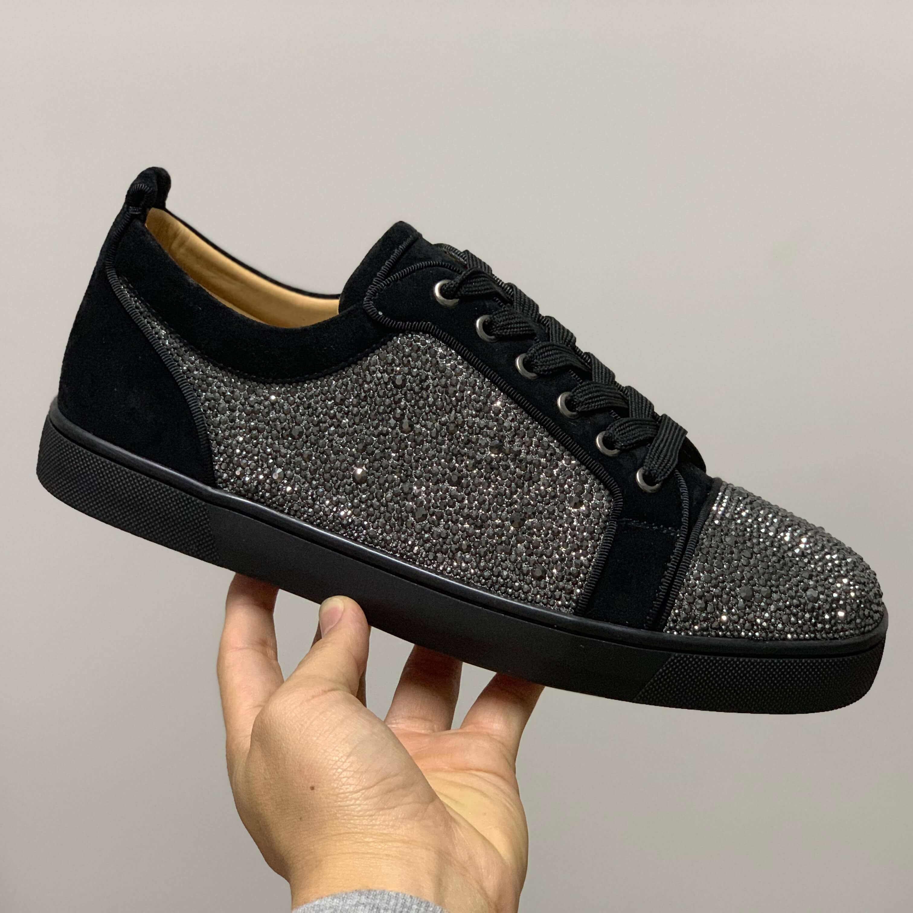 Christian Louboutin [50 % Rabatt] Louis Junior Mix Strass - EUR FASHION