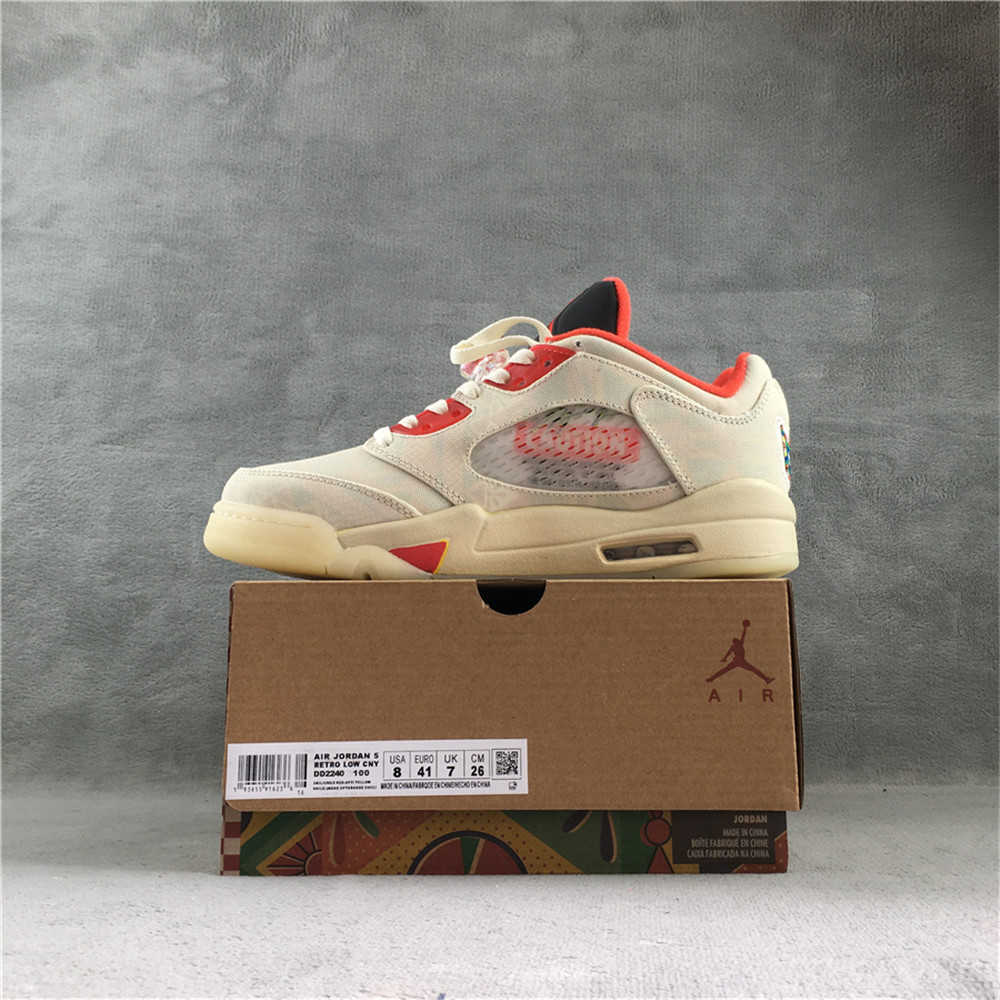 Jordan AJ 5 Low „Chinese New Year“ Sneaker DD2240-100 - EUR FASHION