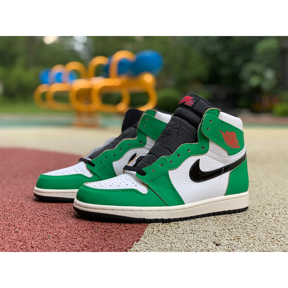 Jordan AJ1 High OG WMNS „Lucky Green“ - EUR FASHION