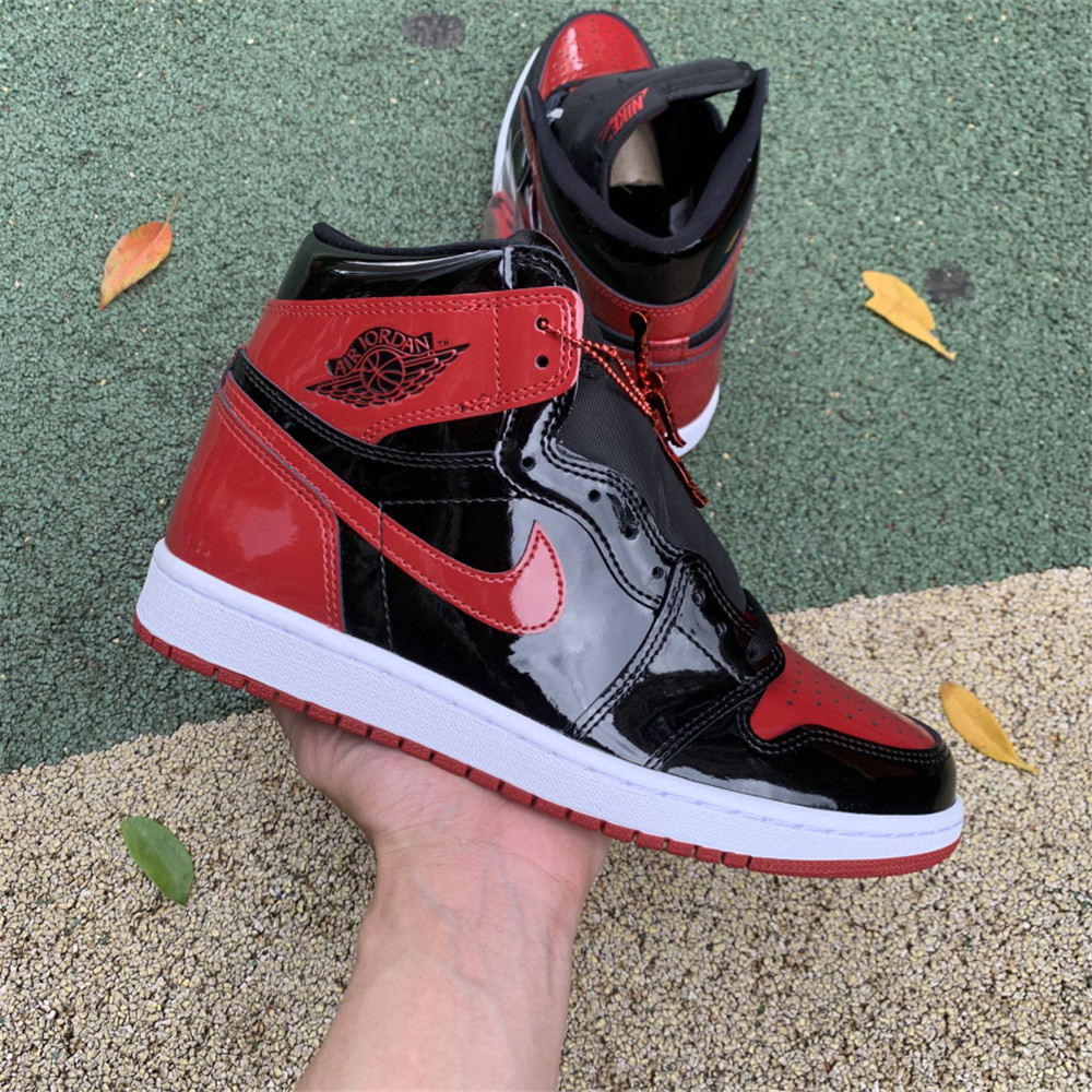 Jordan AJ1 High OG „Bred Patent“ - EUR FASHION