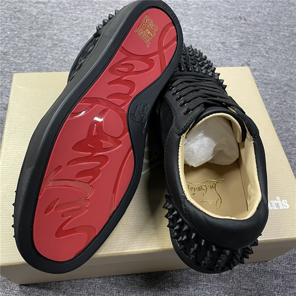 Christian Louboutin Louis Junior Spikes Orlato Sneakers - EUR FASHION