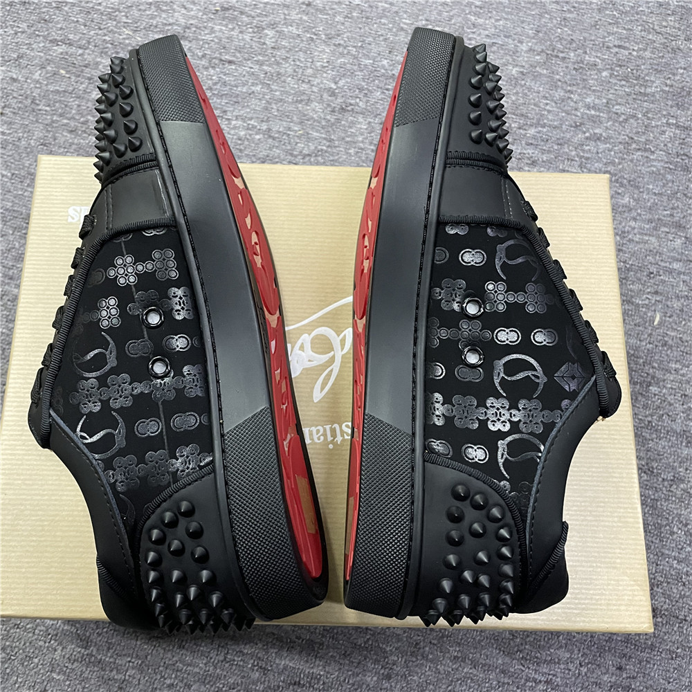 Christian Louboutin Louis Junior Spikes Orlato Sneakers - EUR FASHION