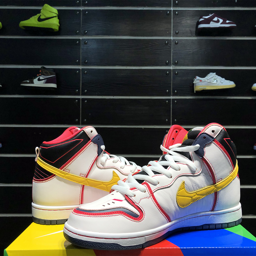 Gundam X Nike SB Dunk High Project RX-0 Einhorn - EUR FASHION