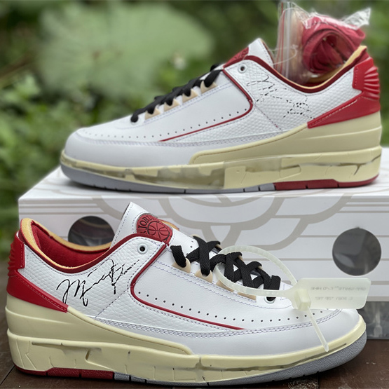 Jordan Offwhite X AJ2 Low DJ4375-106 - EUR FASHION