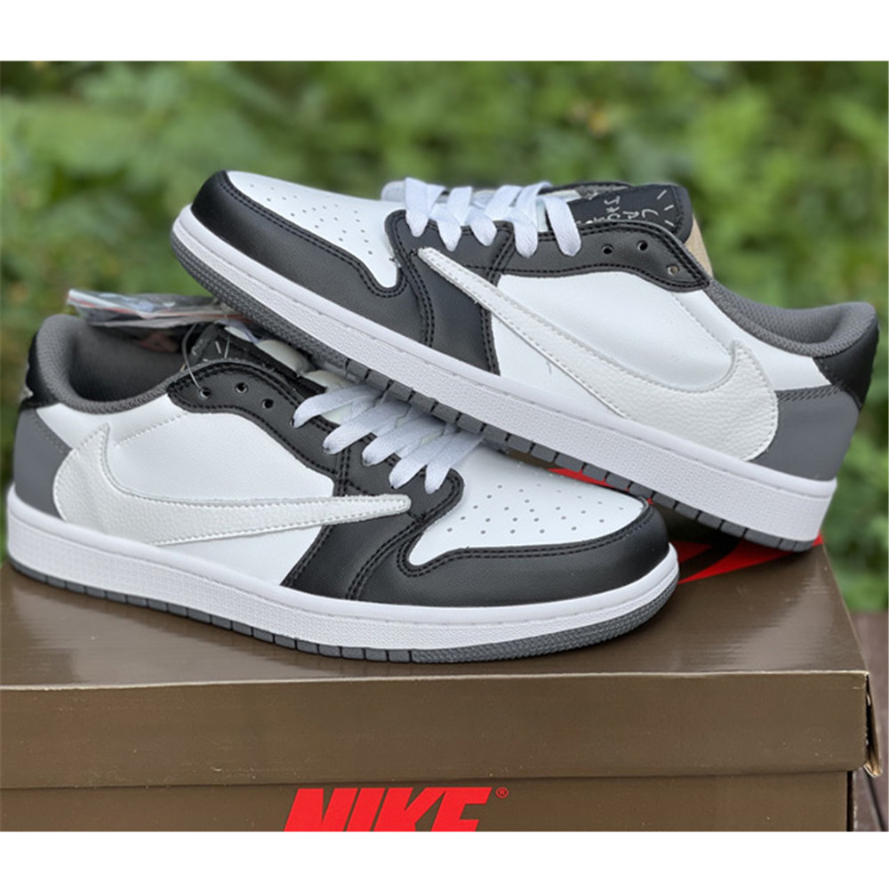 Jordan Travis Scott X AJ1 Low Sneaker in Grau/Schwarz CQ4277 008 - EUR FASHION