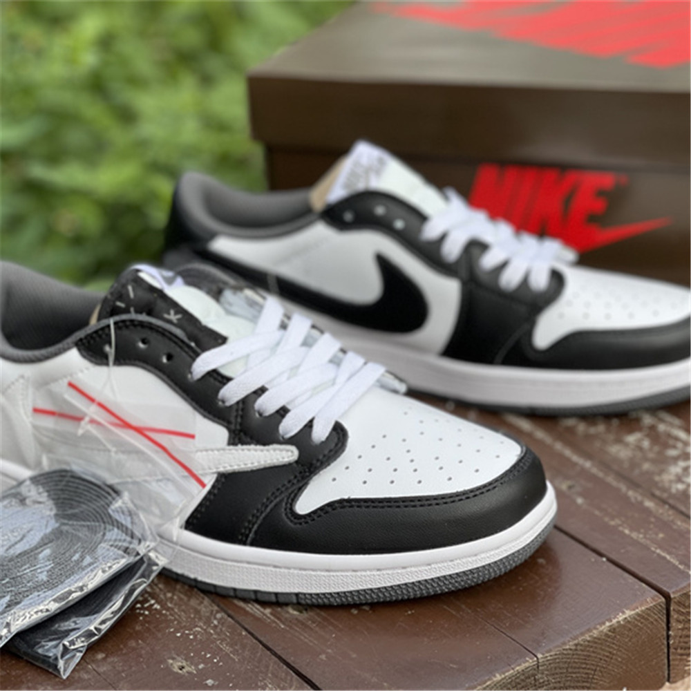 Jordan Travis Scott X AJ1 Low Sneaker in Grau/Schwarz CQ4277 008 - EUR FASHION