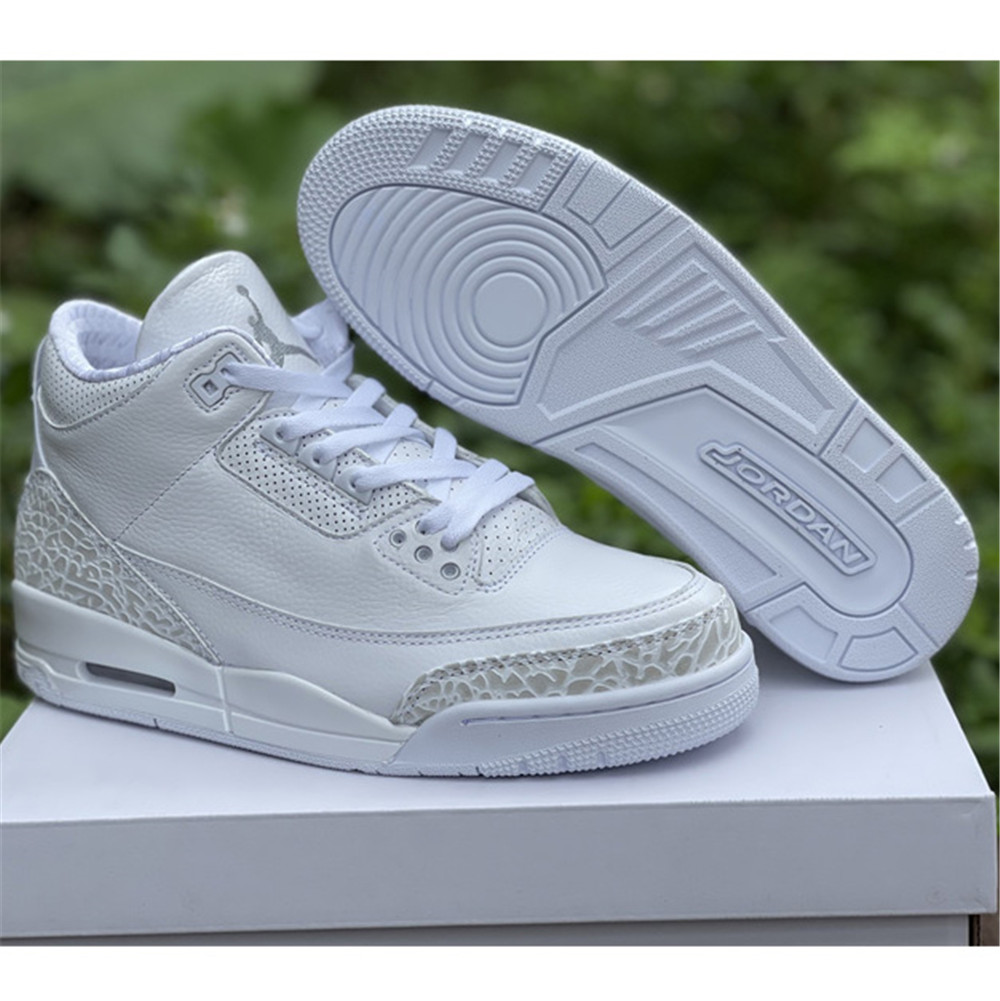 Jordan AJ3 „Triple White“ Sneaker 136064-111 - EUR FASHION