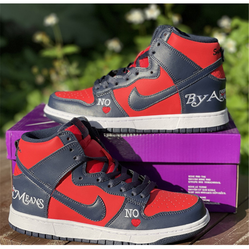 Supreme X Nike SB Dunk High „By Any Means“ Sup Union Sneaker - EUR FASHION