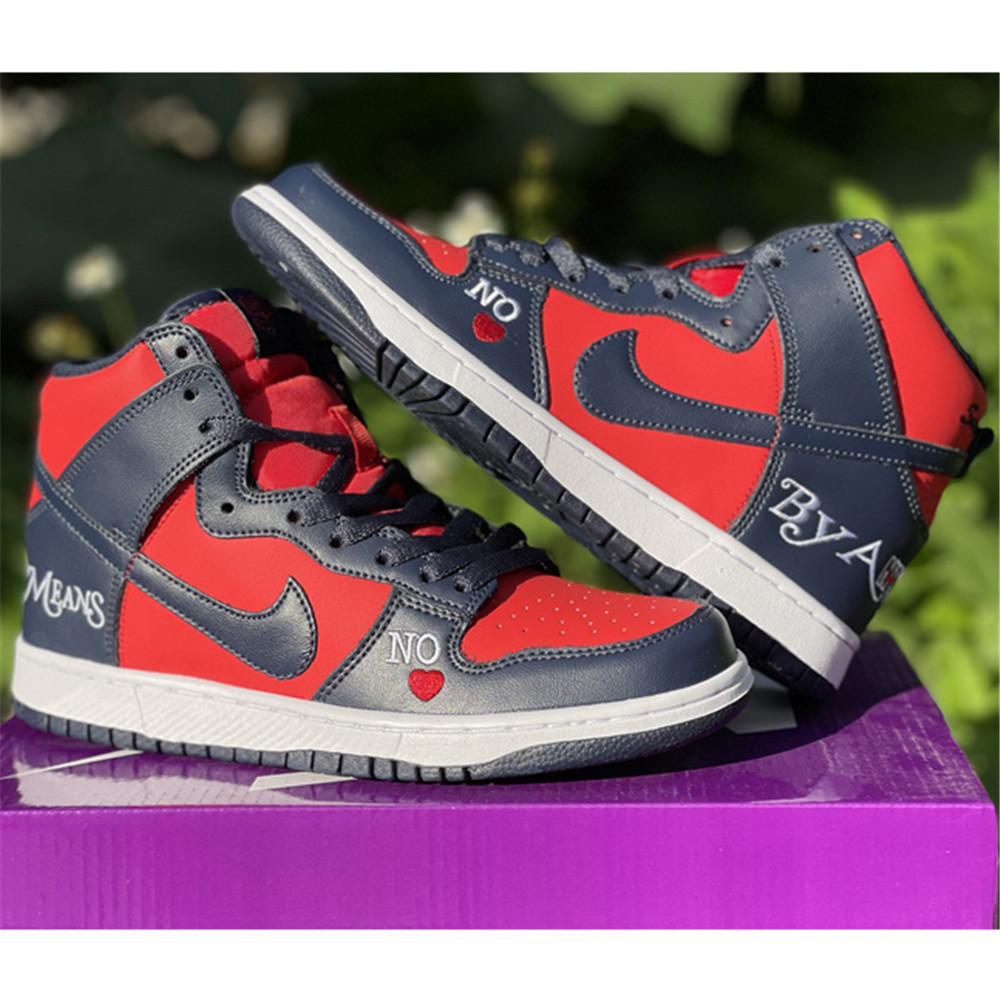 Supreme X Nike SB Dunk High „By Any Means“ Sup Union Sneaker - EUR FASHION