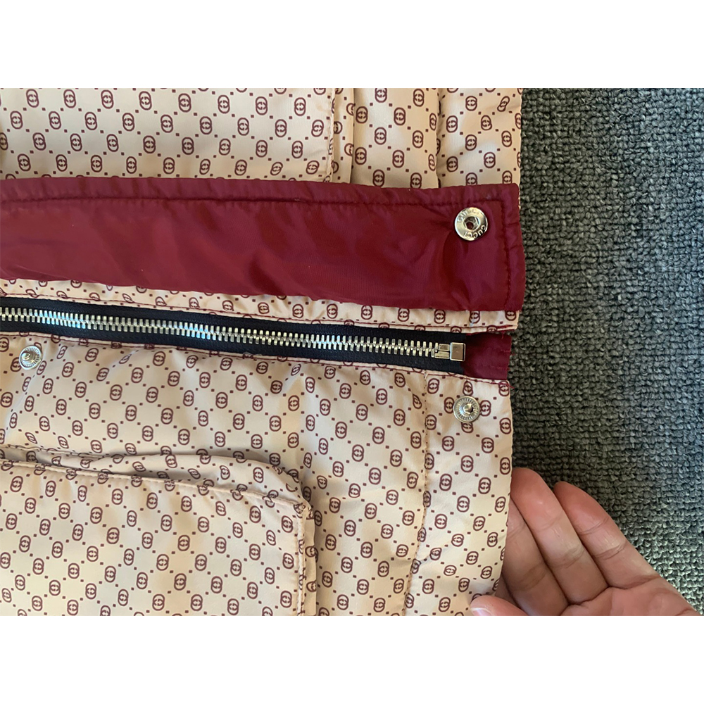Gucci Damen GG Parachute Nylon gepolsterte Jacke - EUR FASHION