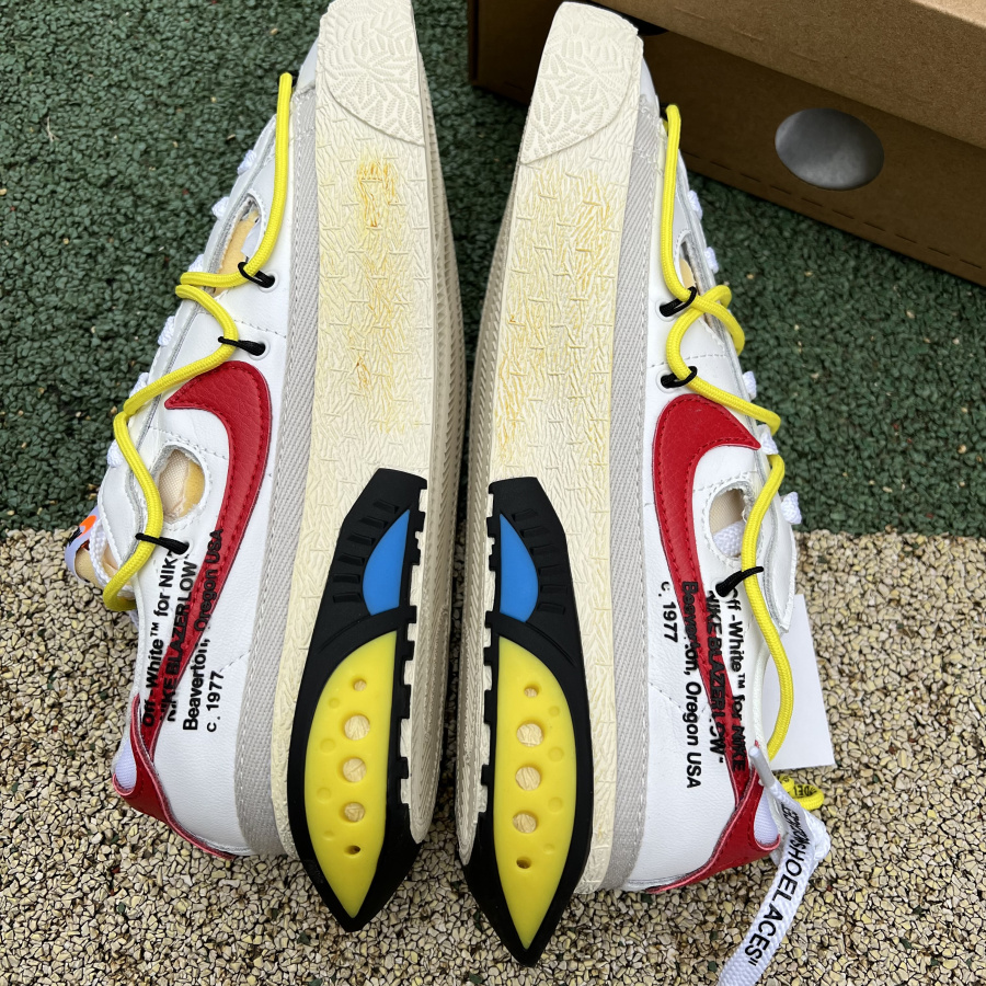 Off-White X Nike Blazer Low DH7863-100 - EUR FASHION