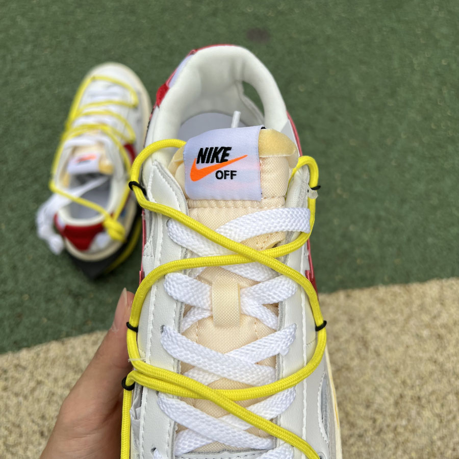 Off-White X Nike Blazer Low DH7863-100 - EUR FASHION